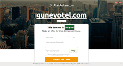 Desktop Screenshot of guneyotel.com